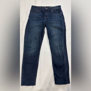 Lucky Brand Women's Skinny Jeans in Dark Blue Wash